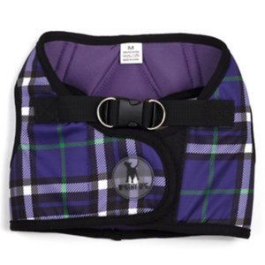The Worthy Dog SideKick Harness - S - Purple Plaid (Actual color is Purple)
